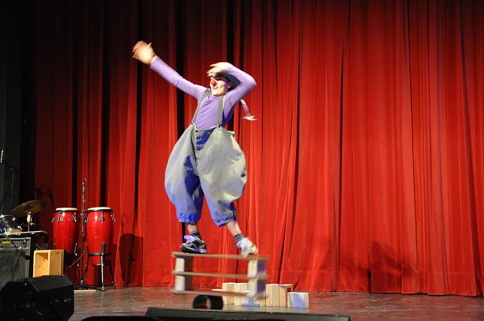 Salto Mortale im Theater