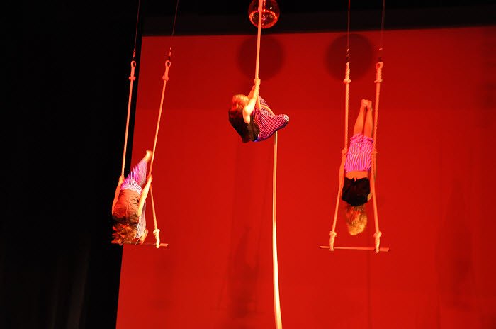 Salto Mortale im Theater