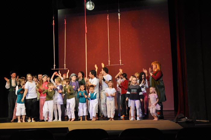 Salto Mortale im Theater