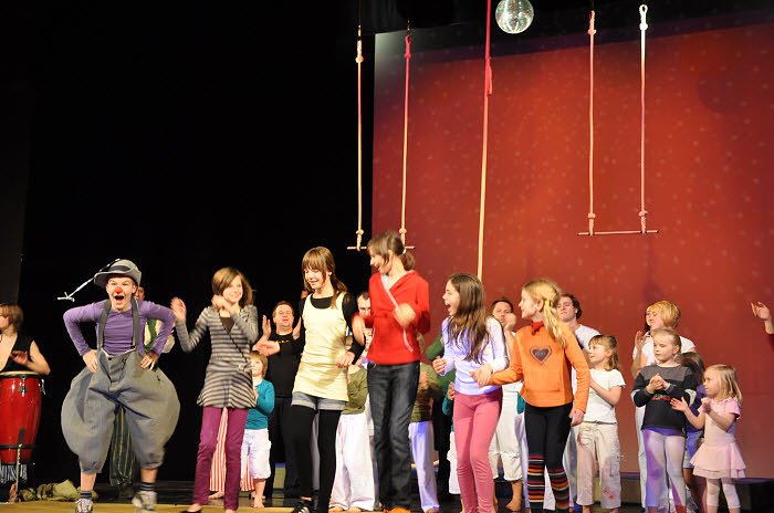 Salto Mortale im Theater