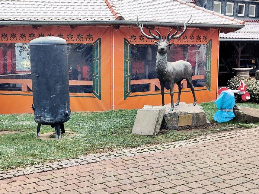 Am ersten Weihnachtsfeiertag in Sophienhof