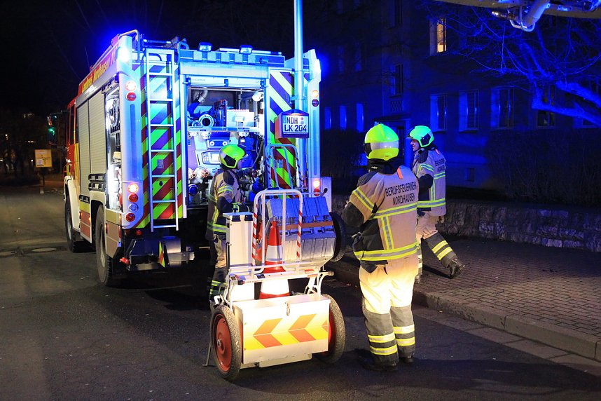 Feuerwehreinsatz am Taschenberg