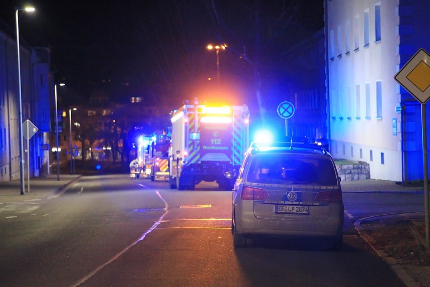 Feuerwehreinsatz am Taschenberg