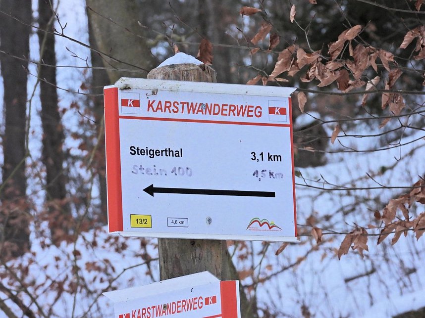 Peter Blei unterwegs bei Steigerthal