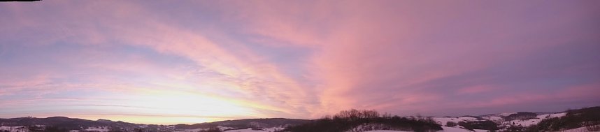 Sonnenaufgang &uuml;ber Neustadt