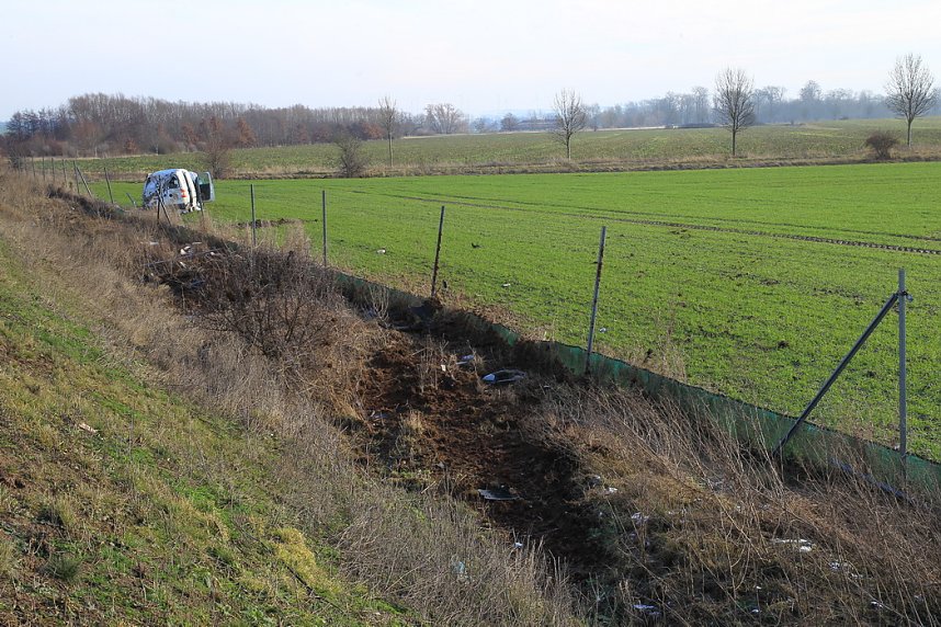 Unfall auf dr Autobahn