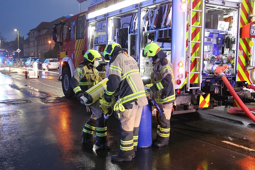 Schornsteinbrand in der Bochumer Stra&szlig;e