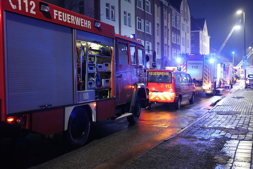 Schornsteinbrand in der Bochumer Stra&szlig;e