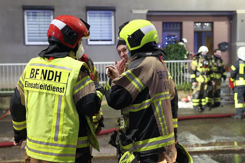 Schornsteinbrand in der Bochumer Stra&szlig;e