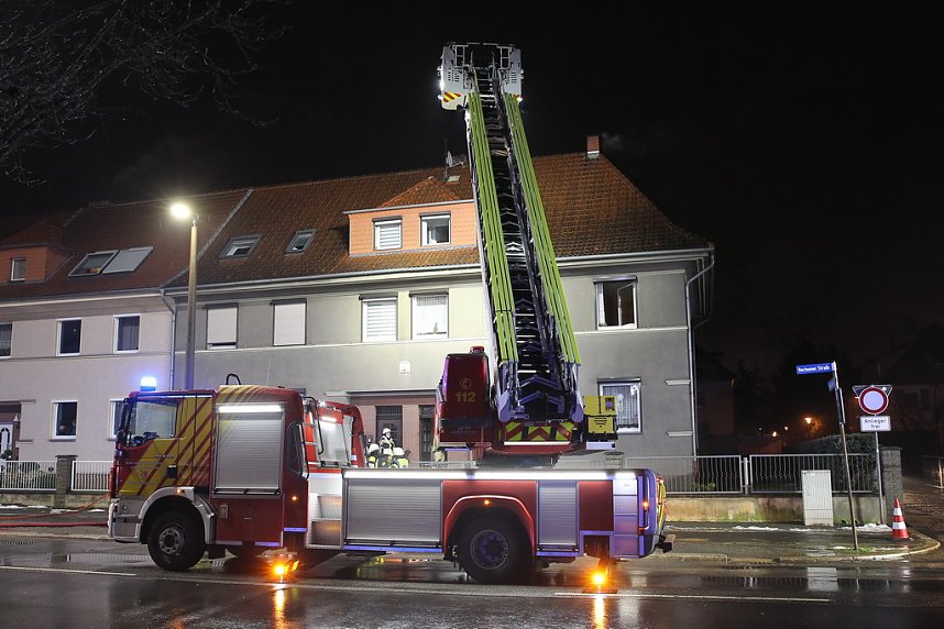 Schornsteinbrand in der Bochumer Stra&szlig;e