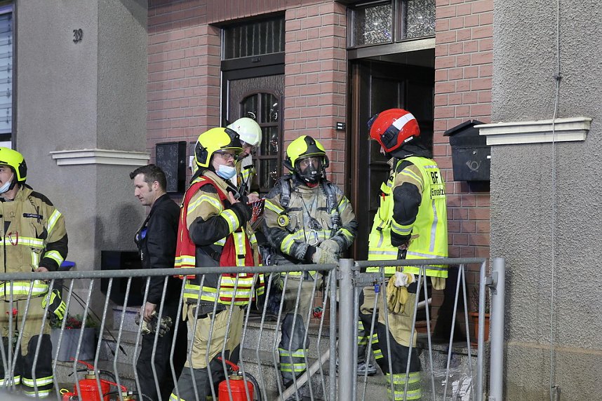Schornsteinbrand in der Bochumer Stra&szlig;e