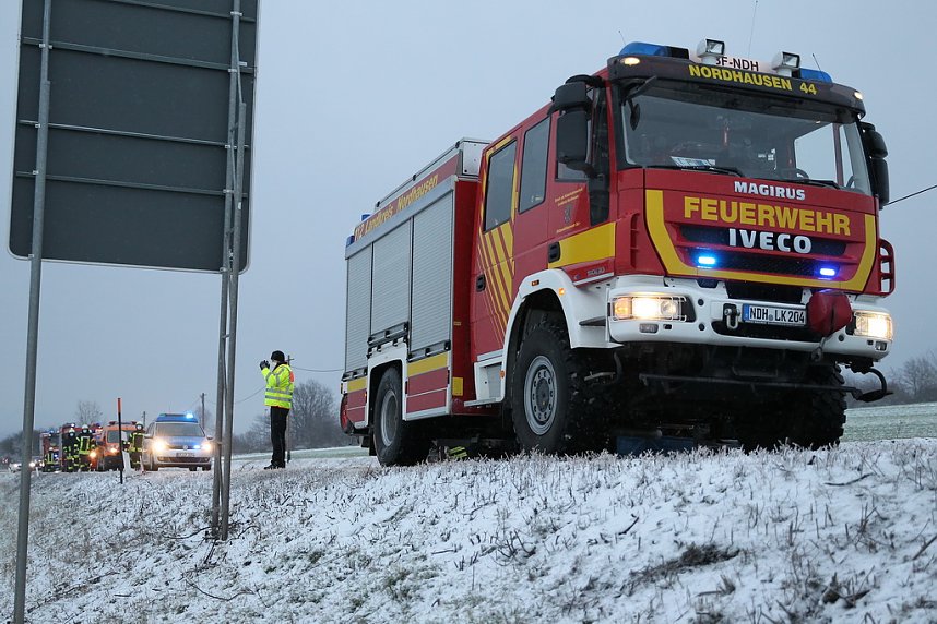 Verkehrsunfall auf den Hainer Bergen