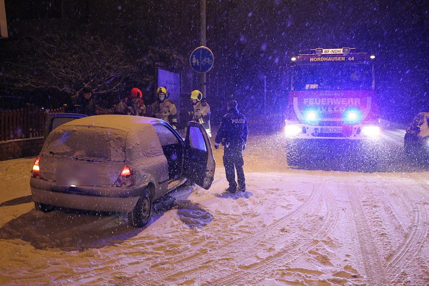 Gl&auml;tteunfall an der S&uuml;dharz Galerie