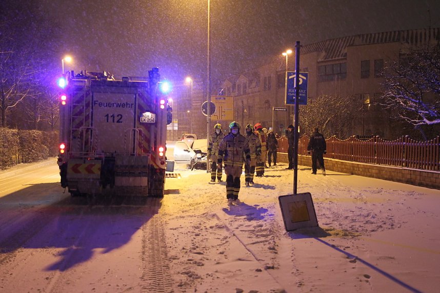 Gl&auml;tteunfall an der S&uuml;dharz Galerie