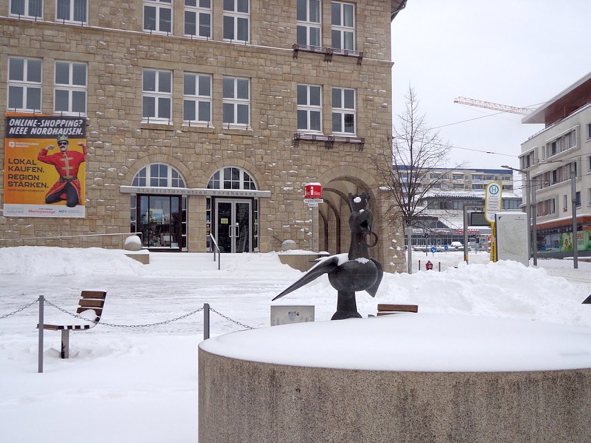 Winterliche Impressionen in Nordhausen