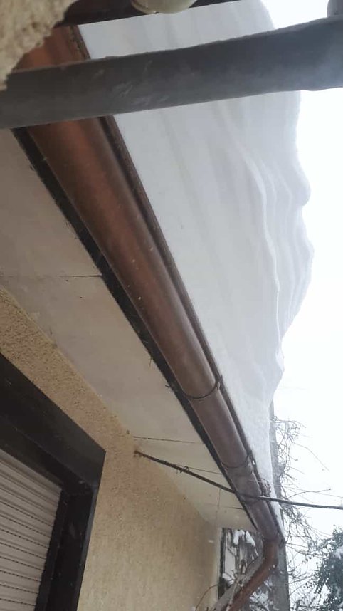 Viel Schnee auch in Bleicherode