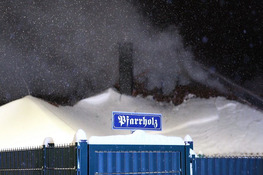 Dachstuhlbrand in Leimbach
