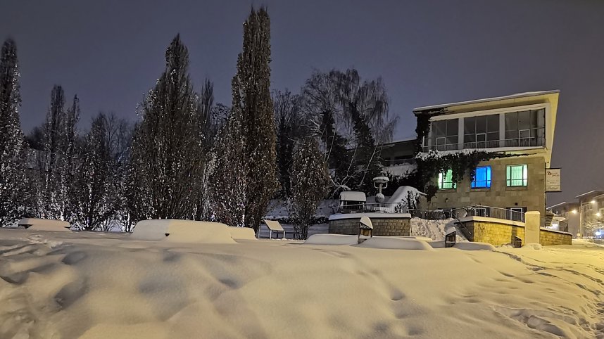 Nordhausen im Schneechaos