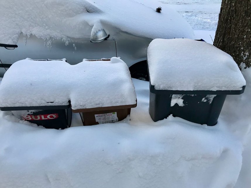 Winterspaziergang durch Nordhausen