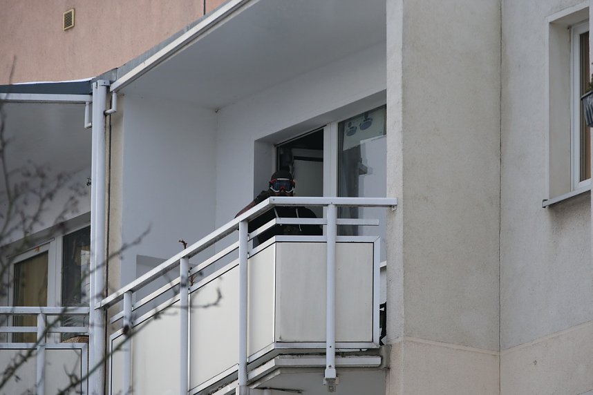 Gro&szlig;einsatz in der Bochumer Stra&szlig;e in Nordhausen