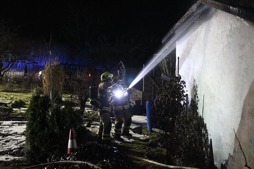 Gartenlaube ausgebrannt