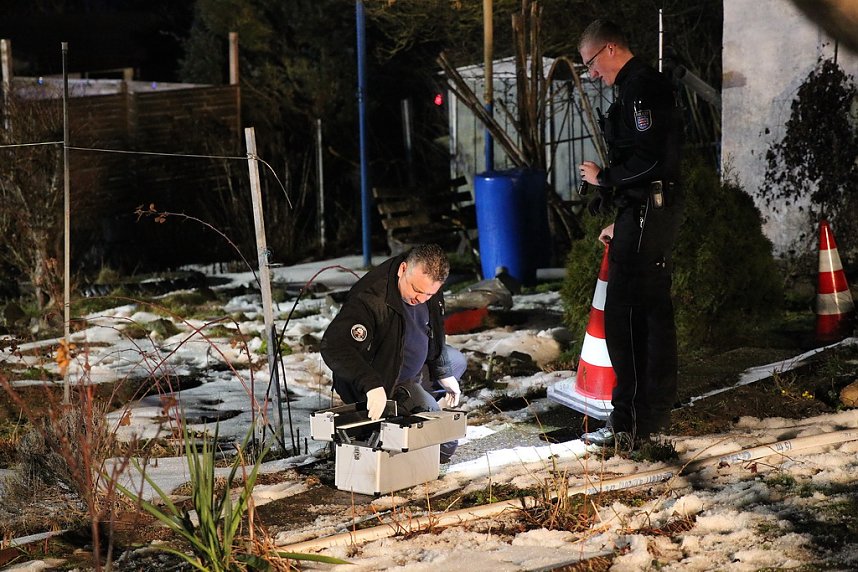 Gartenlaube ausgebrannt