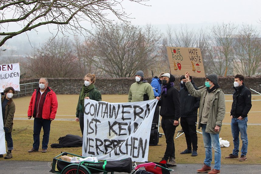 Demo vorm Amtsgericht