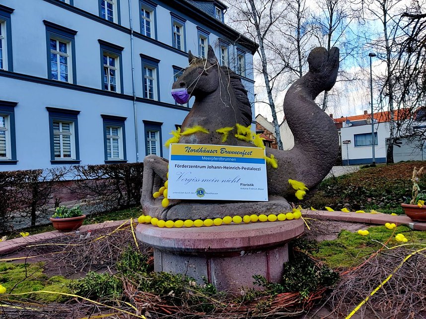 Geschm&uuml;ckte Brunnen