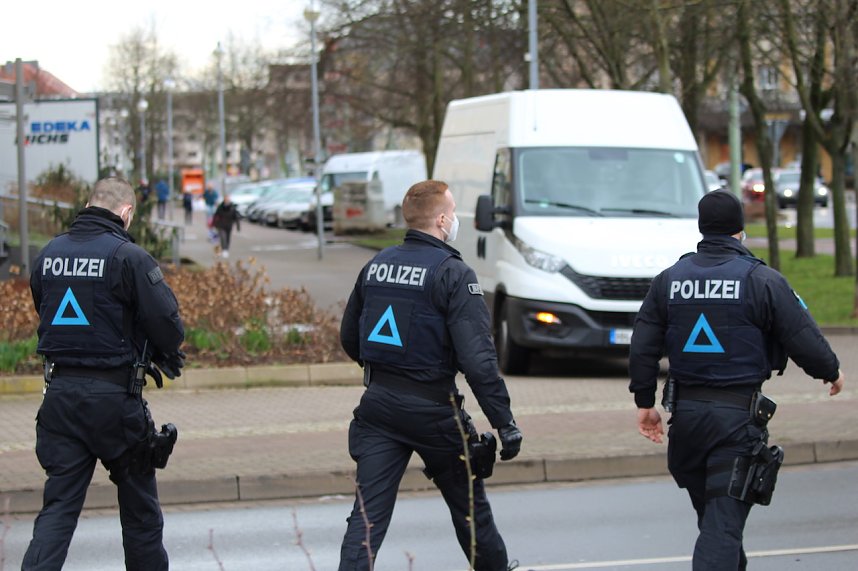 Protest-Spaziergang gegen Corona-Ma&szlig;nahmen