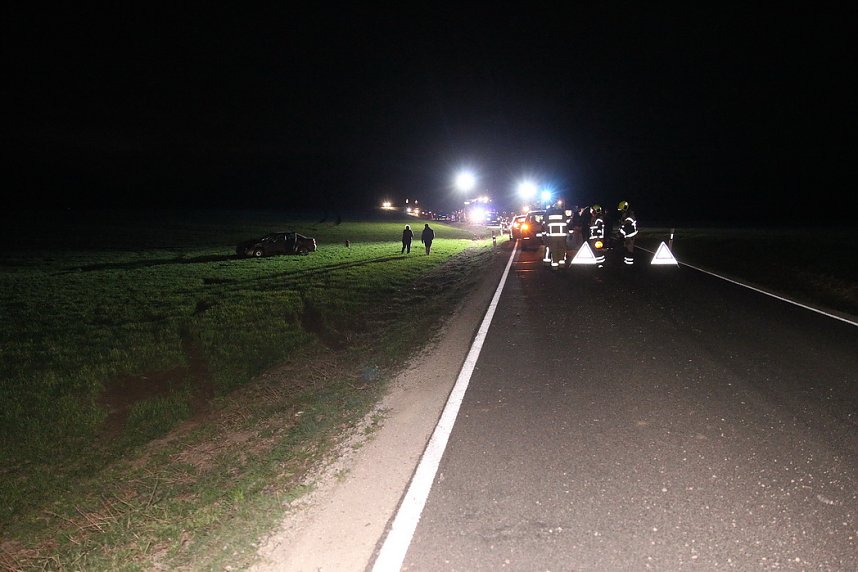 Unfall auf der Landstra&szlig;e