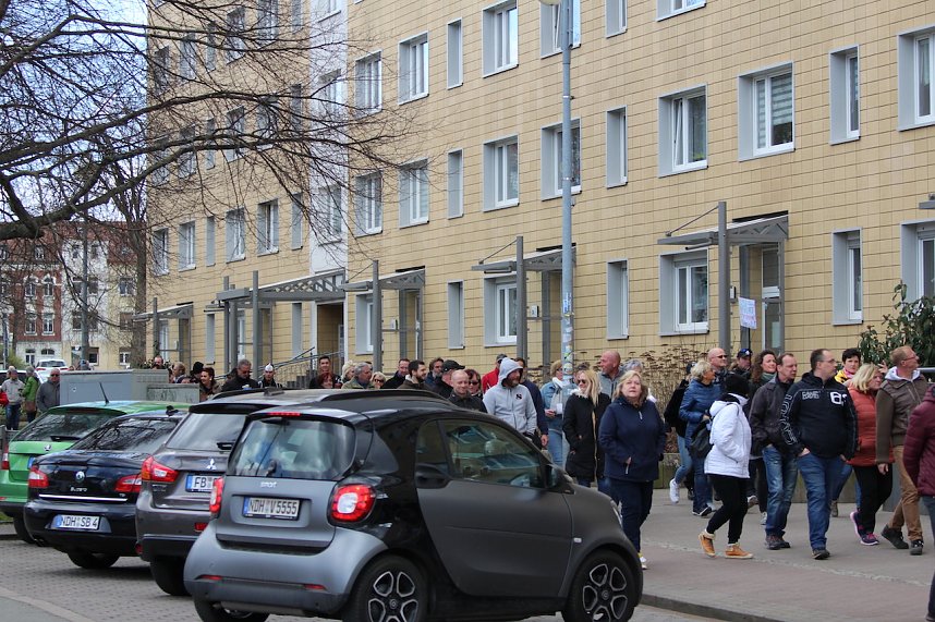 "Osterspaziergang" gegen die Corona-Ma&szlig;nahmen