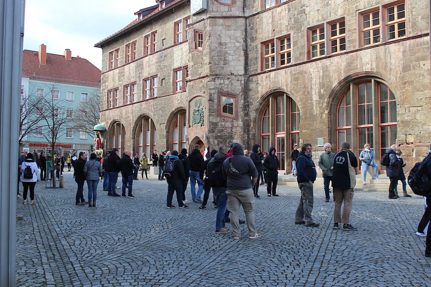 "Osterspaziergang" gegen die Corona-Ma&szlig;nahmen