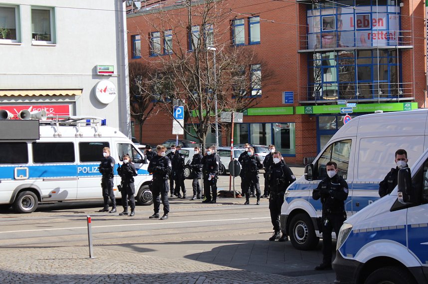 "Osterspaziergang" gegen die Corona-Ma&szlig;nahmen