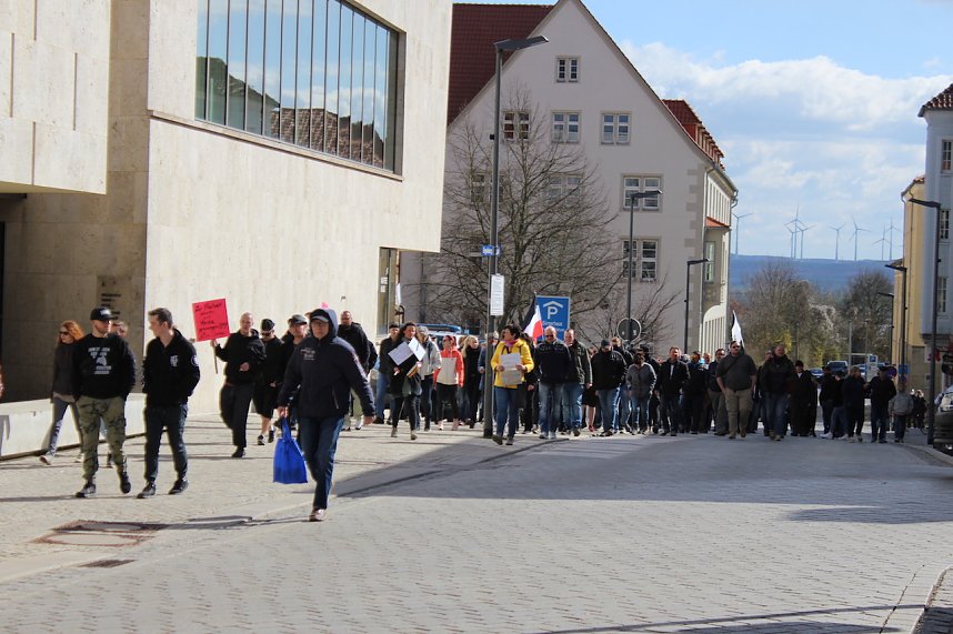 "Osterspaziergang" gegen die Corona-Ma&szlig;nahmen