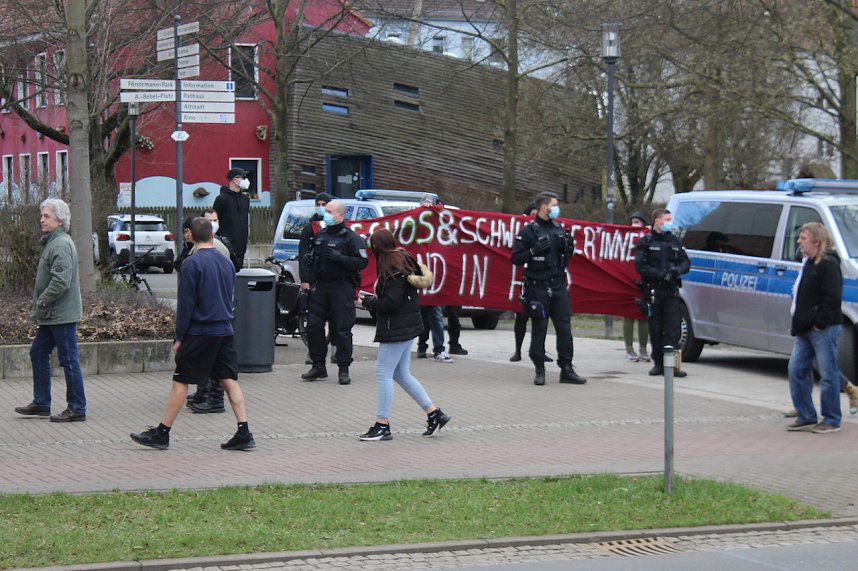 "Osterspaziergang" gegen die Corona-Ma&szlig;nahmen