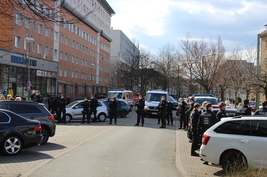 "Osterspaziergang" gegen die Corona-Ma&szlig;nahmen