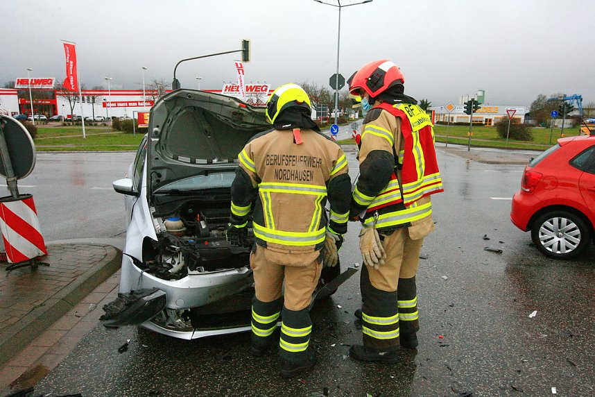 Unfall bei Sundhausen
