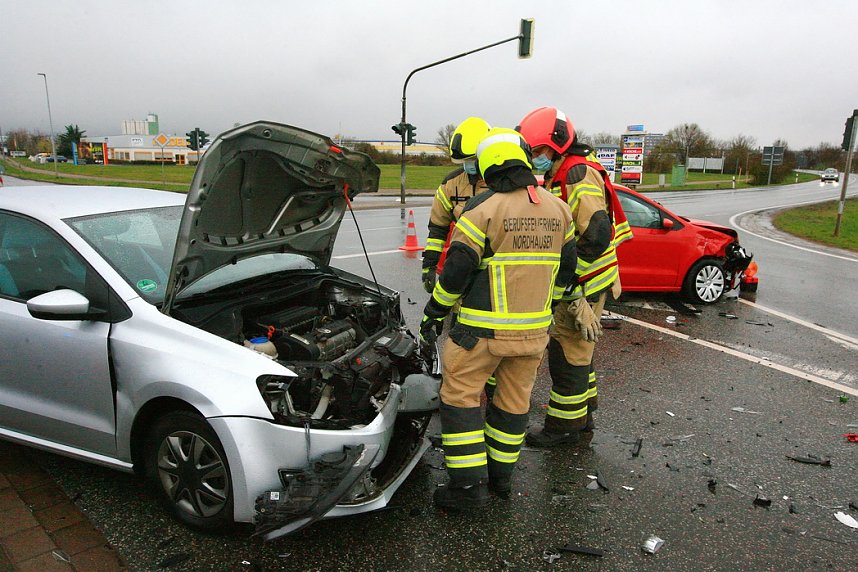 Unfall bei Sundhausen