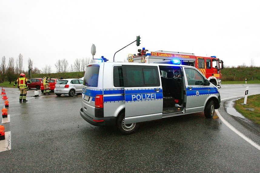 Unfall bei Sundhausen