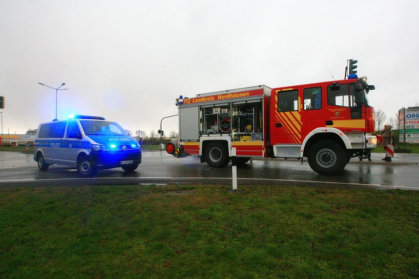 Unfall bei Sundhausen