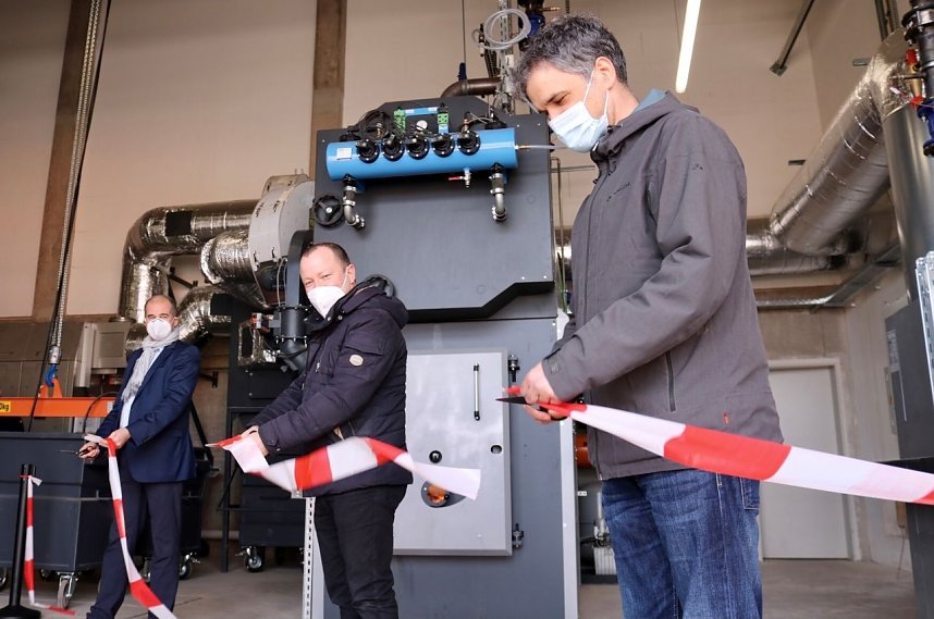 Inbetriebnahme Heizhaus