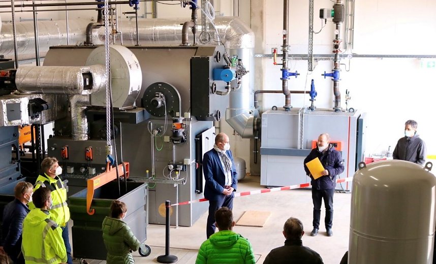 Inbetriebnahme Heizhaus