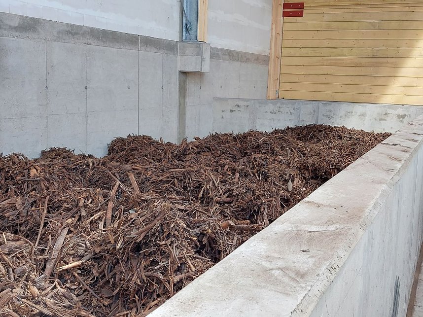 Biomasse-Heizkraftwerk in Betrieb genommen