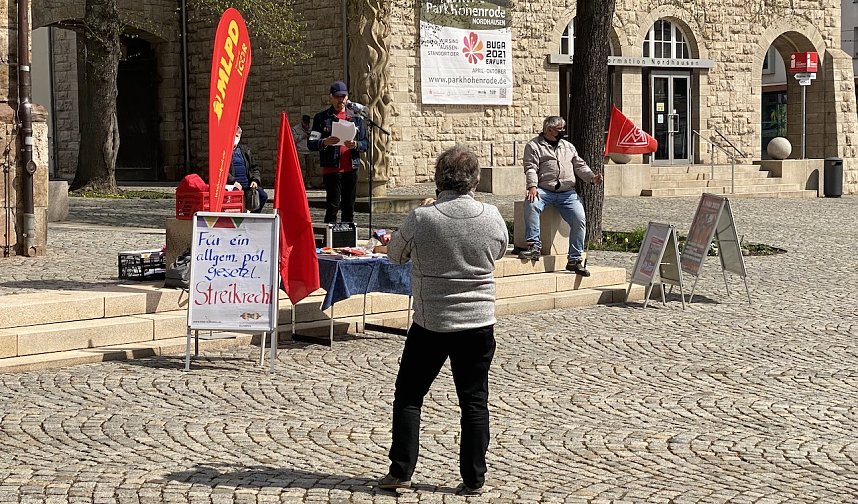 Drei Kundgebungen am 1.Mai