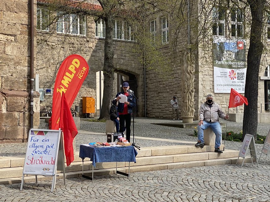 Drei Kundgebungen am 1.Mai