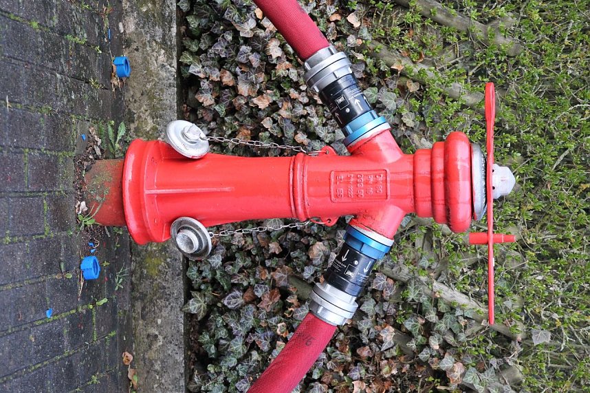 Geb&auml;udebrand in Woffleben