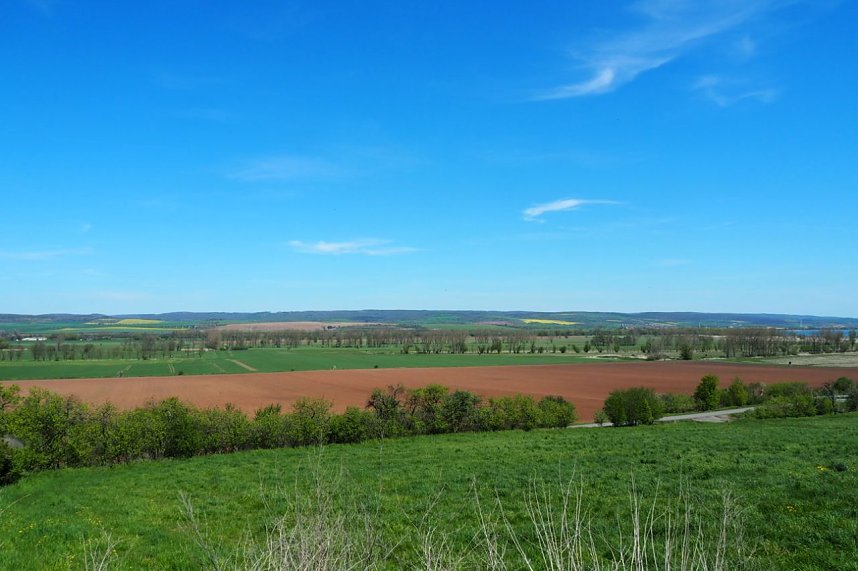 Unterwegs am Stausee Kelbra