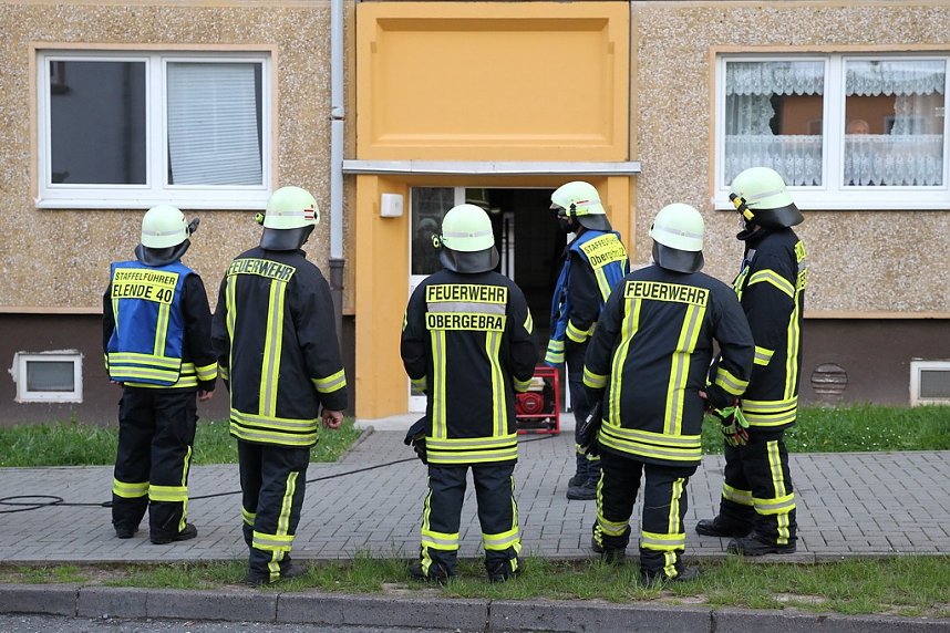 Gleich zwei Eins&auml;tze hatte die Feuerwehr gestern in Bleicherode zu absolvieren