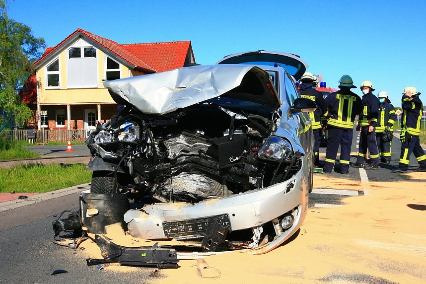 Schwerer Unfall am Pfingstmontag