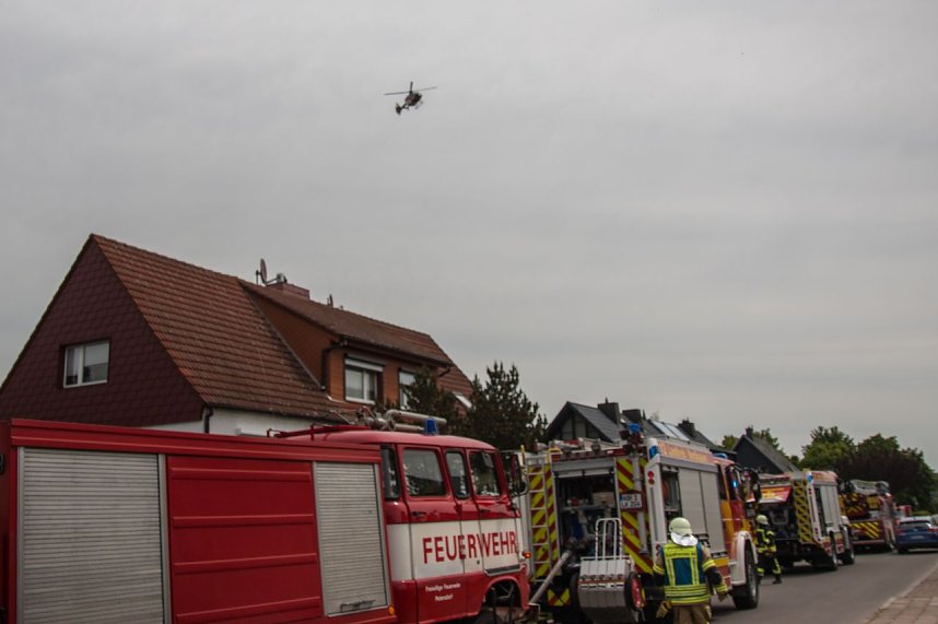 Laubenbrand mit Leichenfund